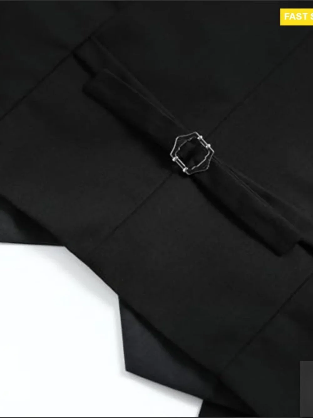 Slim Fit Formal Business Waistcoat V-Neck Vest Color Block Tuxedo
